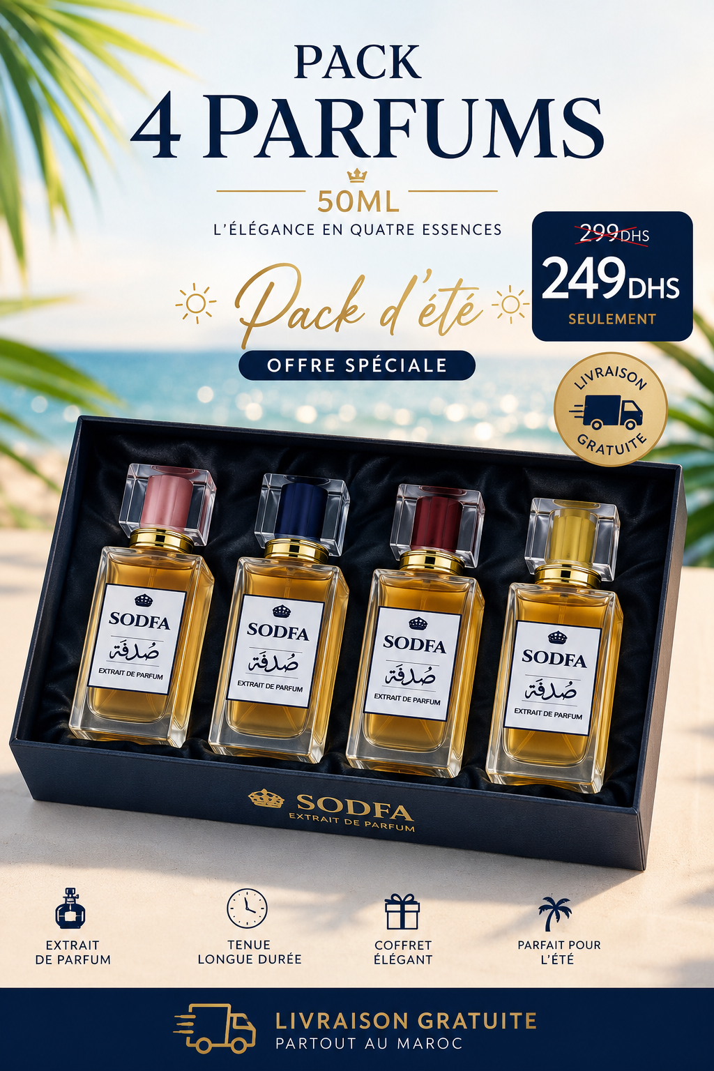 🔥 PACK ÉTÉ HOMME – SODFA 🔥